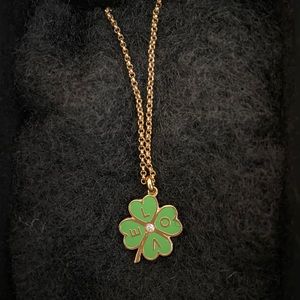 Juicy Couture Shamrock Love Necklace